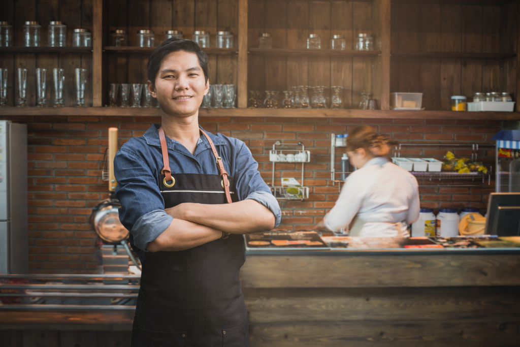 cafe worker